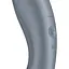 Вакуумный стимулятор с вибрацией Satisfyer Curvy Trinity 1 BlueGrey 3 в 1 - миниатюра 4