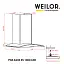 Вытяжка декоративная со стеклом WEILOR PGS 6230 SS 1000 LED - миниатюра 11