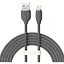Кабель Baseus Jelly Liquid Silica Gel Fast Charging Data Cable USB to Lightning 2.4A 2 м Черный - миниатюра 1