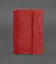 Кожаный блокнот софт-бук 7.0 красный - миниатюра 1