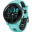Смарт-часы Garmin Forerunner 265 корпусом цвета аква с черным безелем и черным силиконовым ремешком - миниатюра 1