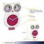 Годинник настінний TFA "Owl" LUCY 60305202 - мініатюра 3