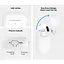 Чехол AhaStyle Colorful Silicone Case для AirPods 4 White [133818] - миниатюра 3