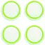 Накладки на стики Thumb Grips 4-pack для PS4-PS5-Xbox White-Green [122996] - миниатюра 1