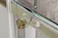 Душова кабіна без піддону Koer SR SC03-90x90x200-TR-12 прозоре скло Easy Clean 6 мм, матове з KR5358, Універсальна, прозорий, золотий - мініатюра 3