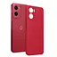 Чохол MAKE Motorola G05/E15 Silicone Plum Red - мініатюра 3