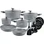 Набір каструль з кришками та сковородою Edenberg EB-5620, 15 предметів - мініатюра 1