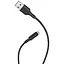 Кабель Hoco X25 USB to Lightning for iPhone 1 м чорний - мініатюра 1