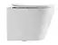 Унитаз подвесной Mixxus Bevel-0302-T3 520x360x365 мм, система смыва Tornado 3.0 MI6705, Белый - миниатюра 2