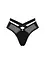 Сексуальні трусики Obsessive Brasica XS/S чорний - мініатюра 7