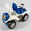 Детский толокар Машинка 0141/11 бело-синий - миниатюра 5