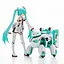 Конструктор Kotobukiya Hatsune Miku Хацунэ Мику 20 см K K HM - миниатюра 1