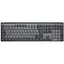Клавіатура бездротова Logitech MX Mechanical Graphite Clicky (920-010759) - мініатюра 1