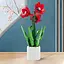 3D конструктор Flowers Красный амарилис на 876 деталей (25-132) - миниатюра 4