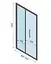 Душевая кабина Rea Rapid Fold 100x80 black пристенная REA-KPL-09916, Черный матовый, Универсальная, прозрачная - миниатюра 5