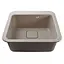 Гранітна мийка Globus Lux Barbora піщаний 510x510 мм А0004, Sand - мініатюра 5