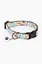 Нашийник Hidog Flowers blue, розмір XS (ширина 10мм (18-28см)) (2100102280015A)(SN) - мініатюра 1