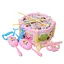 Дитячі Музичні інструменти Bambi 890-18 (Pink) барабан, дудка, маракаси - мініатюра 1