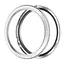 Безель металевий Sikai для смартгодинника Xiaomi Watch S3/S4 Silver-1 + захисне скло - мініатюра 5