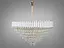 Стильна новинка, кришталева люстра великого діаметру, 18 ламп - мініатюра 1