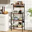 Стеллаж Costway Surette с местом для микроволновки и с двумя розетками в стиле Loft - миниатюра 2