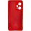 Чехол Silicone Cover Lakshmi Full Camera A для Xiaomi Redmi Note 12T Pro Красный / Red - миниатюра 2