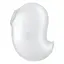 Вакуумний стимулятор клітора з вібрацією Satisfyer Cutie Ghost білий - мініатюра 3