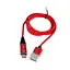 Кабель USB AM - Type-C(M)/Type-C(F), 1 м, Red, Extradigital (KBU1773) - миниатюра 1