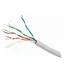 Кабель FTP, CCA, для внутрішньої прокладки, 4x2x0,51 мм, Cablexpert, бухта 100 м, категорія 6e (FPC-6004-L/100) - мініатюра 1
