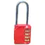 Замок JGG Jain 4 цифра RED Long Hook Padlock/Combination Lock (RED) - мініатюра 1