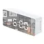 Будильник со светодиодным зеркальным дисплеем на USB Adler AD 1189 - миниатюра 2