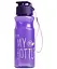Бутылка для воды и напитков My Bottle 600 мл дорожная пластиковая Фиолетовая - миниатюра 1