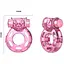 Эрекционное кольцо Lybaile с вибрацией Ring, BI-010084A, Розовый - миниатюра 6