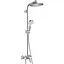Душова система Hansgrohe Crometta S Showerpipe 240 1jet 27269000, Хром - мініатюра 1