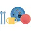 Набір дитячого посуду Miniland Explore Mealset 5 предметів (89614) - мініатюра 1