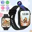 Детские умные часы с камерой, играми, мониторингом сна, шагомером, будильником, фонариком и др. Черные - миниатюра 3