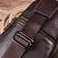 Удобная мужская сумка через плечо из натуральной кожи 21308 Vintage коричневая - миниатюра 8