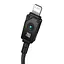 Кабель Baseus Unbreakable Series Fast Charging Data Cable Type-C to iP 20W 2m Cluster Black - мініатюра 3