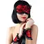 Кружевная маска на глаза Art of Sex Mask and Handcuffs с наручниками - миниатюра 1