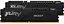 Модуль пам'яті Kingston Fury DDR5 16GB (2x8) 5600MHz Beast Black EXPO (KF556C36BBEK2-16) - мініатюра 1