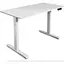 Компьютерный стол с регулируемой высотой Di Volio Amone белый - миниатюра 1