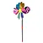 Детский веер "Солнышко" MR 1353-2 цветок диаметром 20,5 см, палочка 38 см - миниатюра 1
