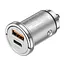 Автомобильное зарядное устройство HOCO NZ10 Handy PD45W+QC3.0 car charger Silver - миниатюра 7