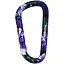 Брелок-карабин Munkees 3326 Flower purple 8х80 мм (1012-3326-PR) - миниатюра 1