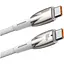 Кабель Baseus Glimmer Series Fast Charging USB-C to USB-C 100w 2m White (CADH000802) [127951] - мініатюра 3