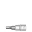 Головка торцевая Wurth 1/4IN с насадкой HEX4 Red Stripe (5763014312) - миниатюра 2