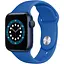 Ремешок DK CDK для Apple Watch 44mm (Series 4 / 5 / 6 / SE1 / SE2) M / L Silicone Sport Band (05531) (denim - миниатюра 1