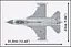 Конструктор Самолет истребитель F-16AM Fighting Falcon COBI 5913 - миниатюра 8