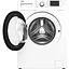 Стиральная машина Beko фронтальная 6 кг 1200 A+++ 45 см дисплей инвертор белый - миниатюра 1