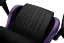 Геймерское кресло GT Racer черное с фиолетовым (X-2534-F Black/Violet) - миниатюра 9